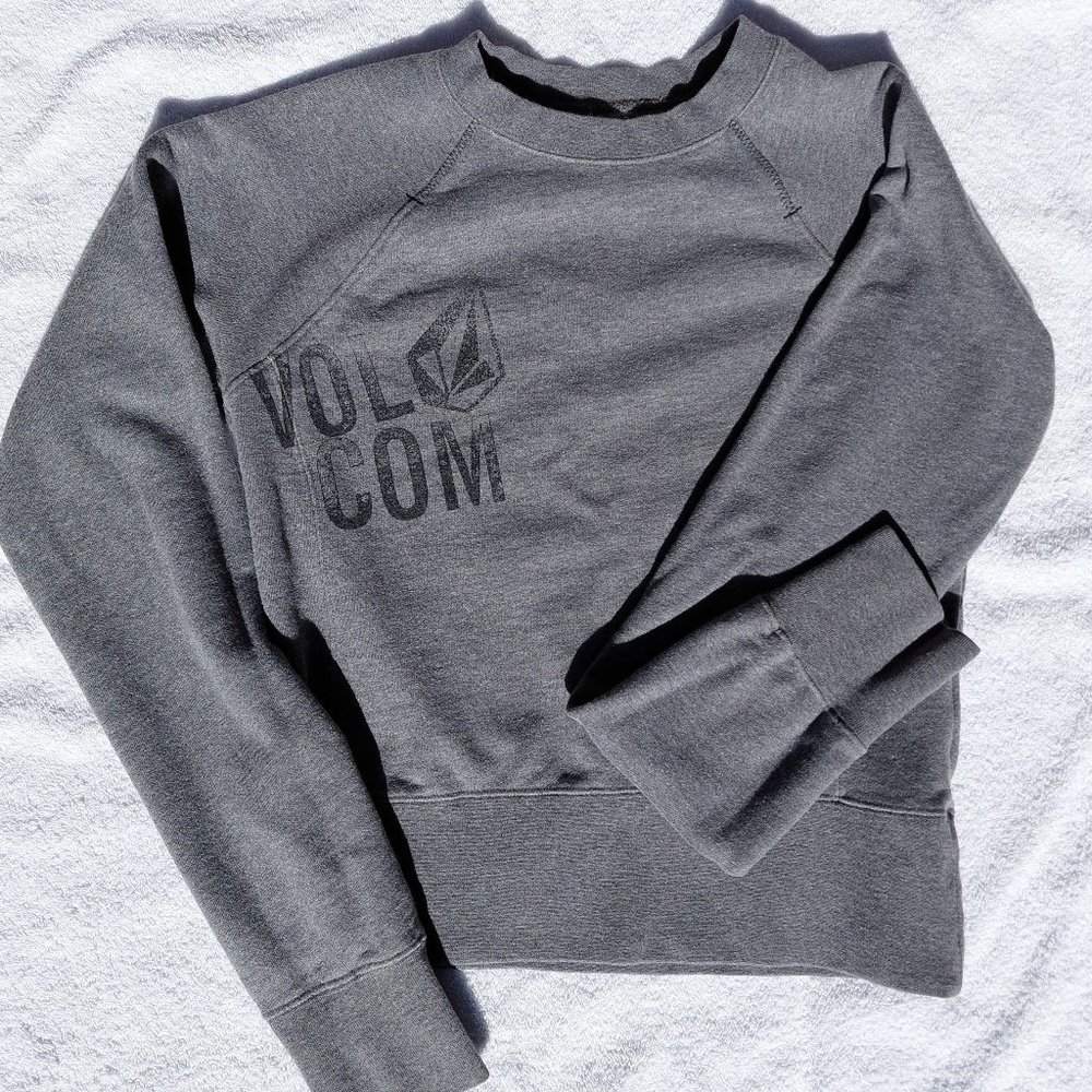 Volcom crop sweatshirt